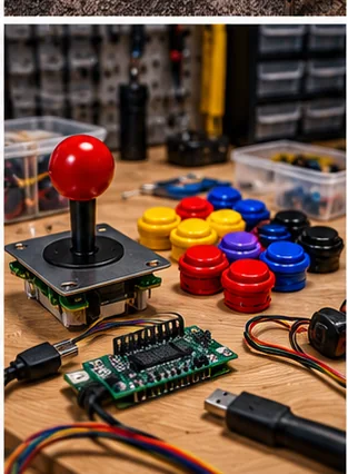 Best Arcade Buttons for a DIY Cabinet: Sanwa, Seimitsu and American-Style Controls editorial home arcade image